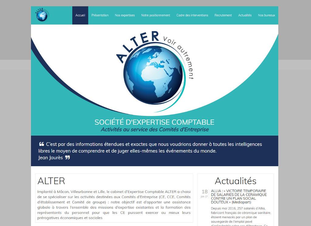 Site Alter expertises comptable